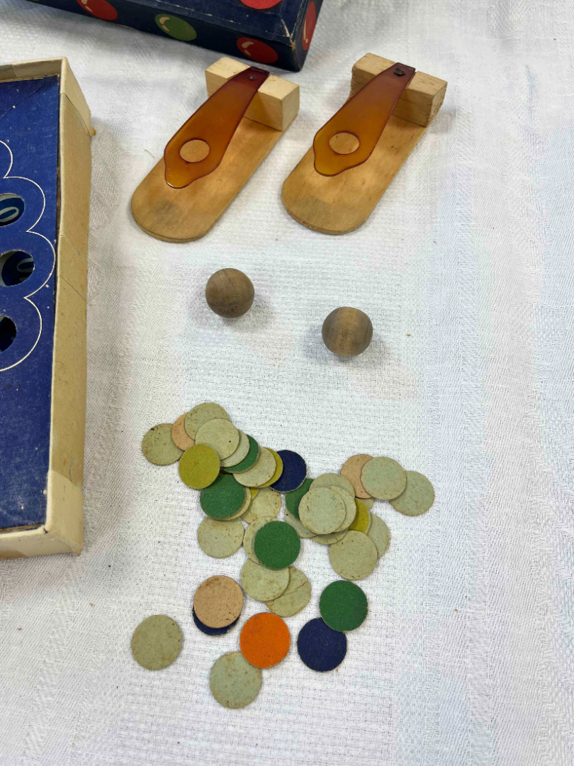 Детская настольная игра "Кто больше" Печерский райпромкомбинат г.Киев. В сборе. Винтаж, СССР. Картинка 6